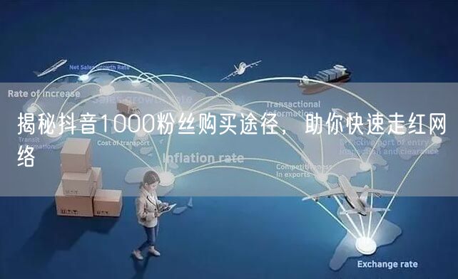 揭秘抖音1000粉丝购买途径，助你快速走红网络