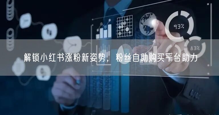 解锁小红书涨粉新姿势，粉丝自助购买平台助力