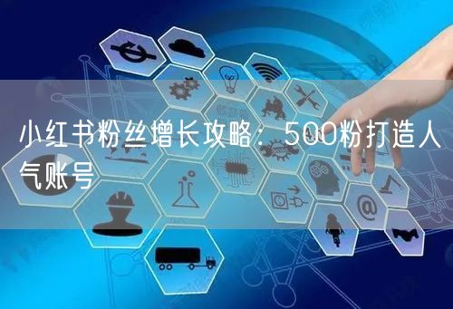 小红书粉丝增长攻略：500粉打造人气账号
