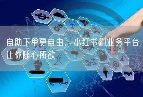 自助下单更自由，小红书刷业务平台让你随心所欲