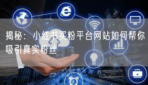 揭秘：小红书买粉平台网站如何帮你吸引真实粉丝