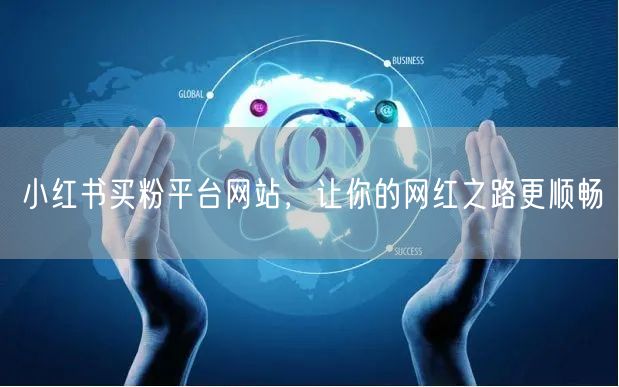 小红书买粉平台网站，让你的网红之路更顺畅