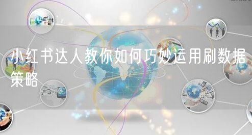 小红书达人教你如何巧妙运用刷数据策略