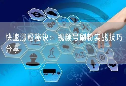 快速涨粉秘诀：视频号刷粉实战技巧分享