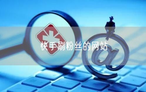 快手刷粉丝的网站