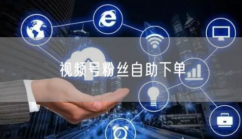 视频号粉丝自助下单